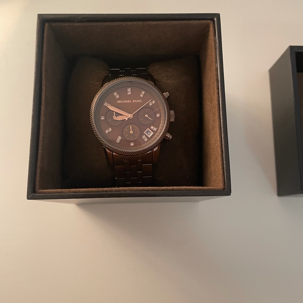 Michael Kors Ritz Chronograph Brown Watch MK5547